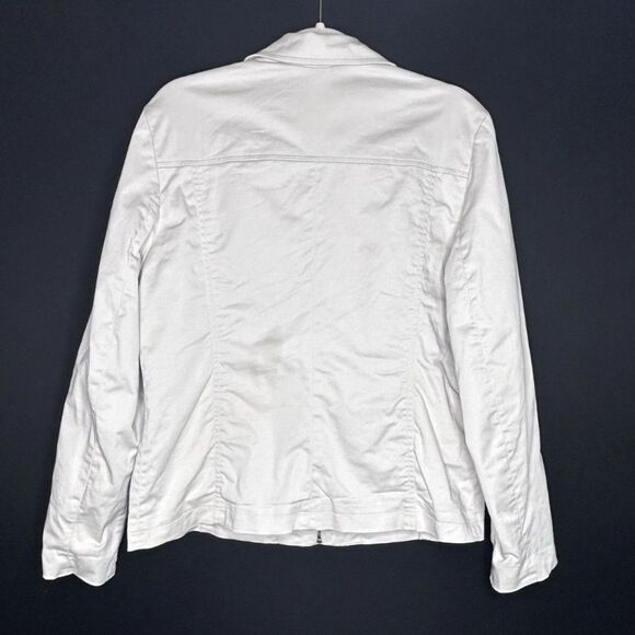 GAP Women's Vintage Full-Zip Lightweight Collared 1990s/2000s Utility Jacket - Picture 4 of 9